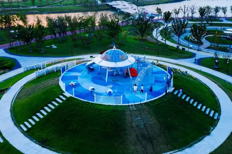 105核心区首排看星空之境海绵公园,是种什么体验-上海新房网-房天下