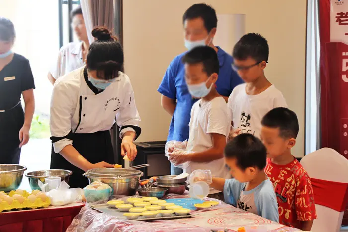 甜蜜食光有挞相伴交投满庭春蛋挞diy活动温馨落幕