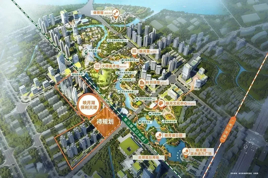 映月新城规划效果图映月新城还是桂城发展的教育重地,汇聚有诸多优质