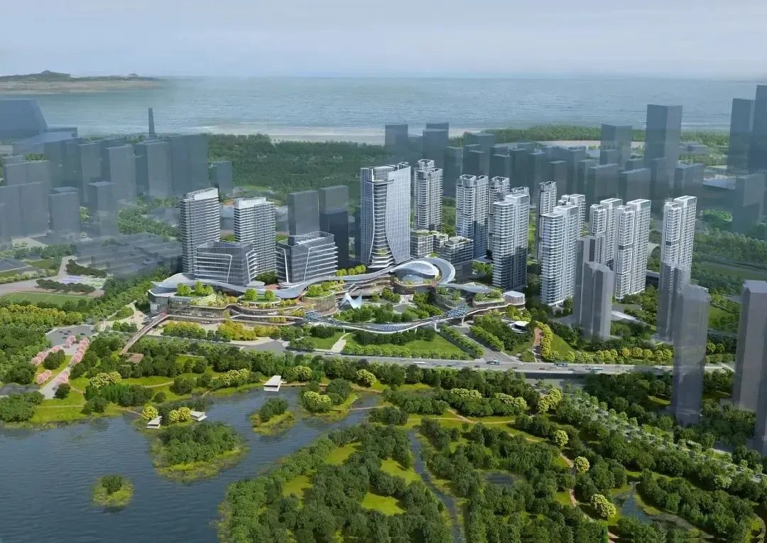 革新厦门审美 超前生活体验 | 湿地公园tod城市客厅 恢弘巨献