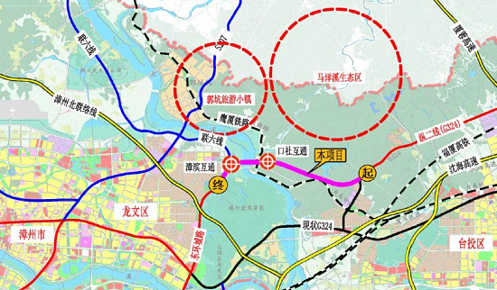 批复！国道324线龙海角美大碑头至龙文朝阳漳滨段项目来袭！