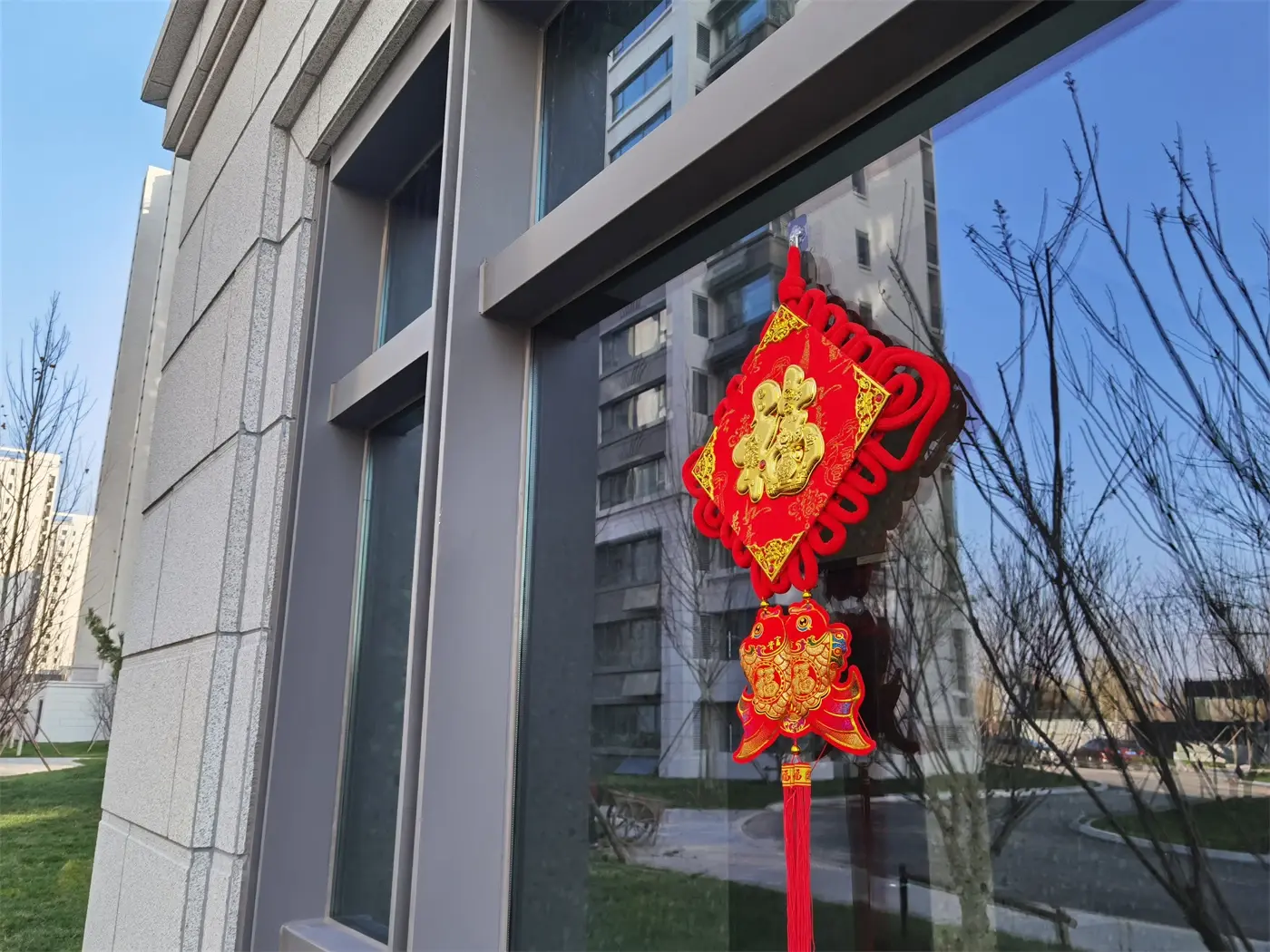 现房即买即住！廊坊东站旁三叶公园小区实景图来了
