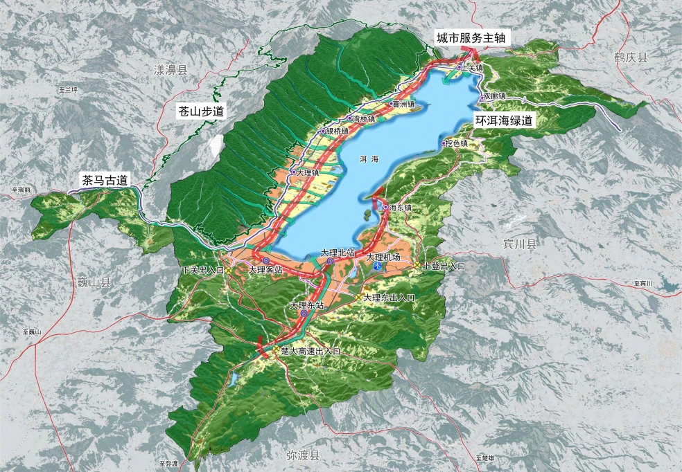 大理市国土空间最新规划发布,各区域未来这样发展→_房产资讯_房天下