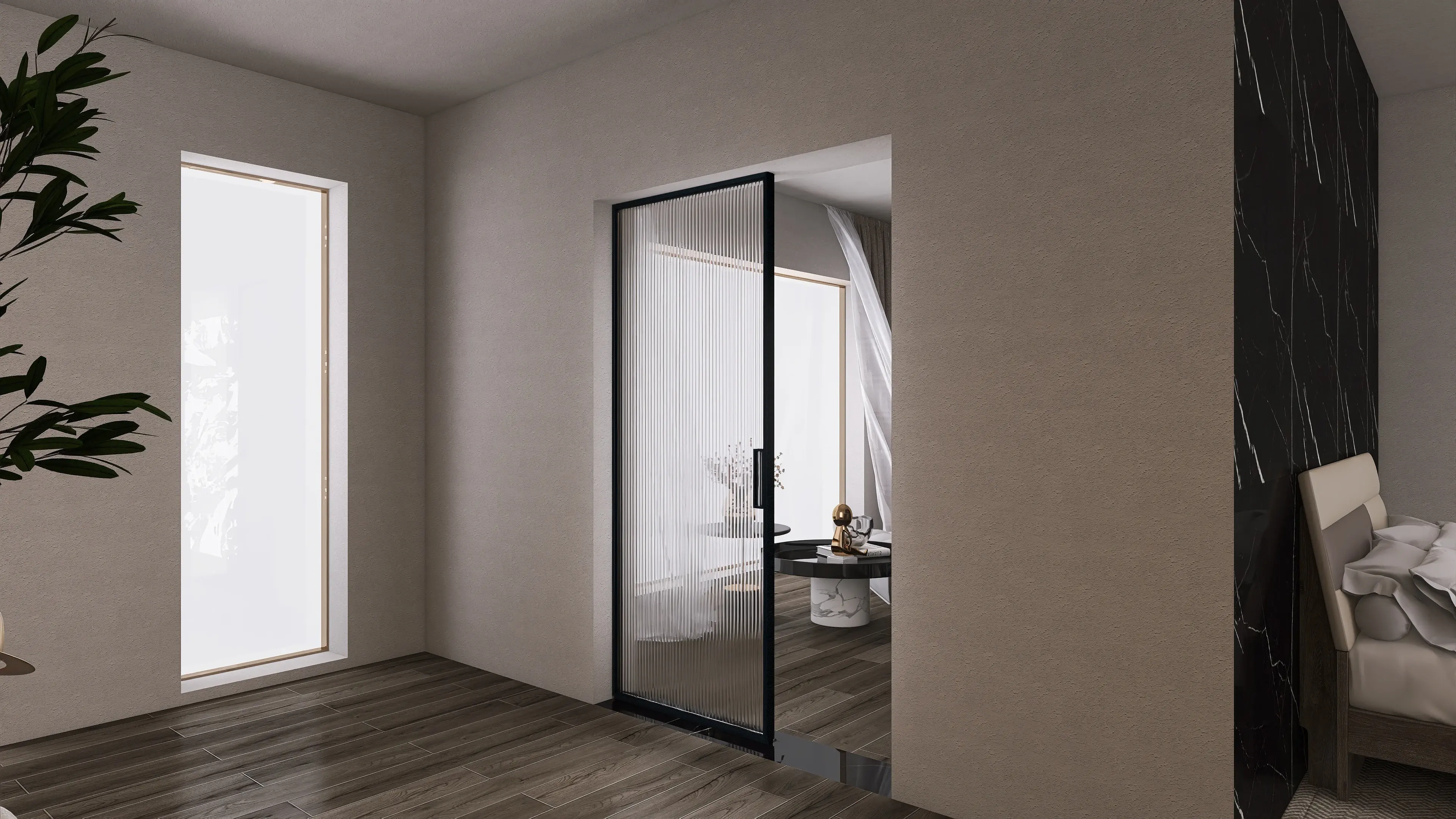 德立全景门营造家居空间冬日氛围感让家倍感温暖