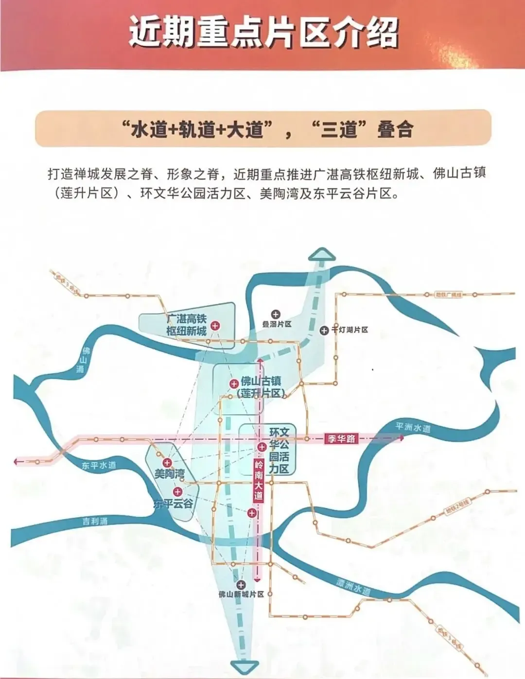 禅城重磅规划!大推8宗地,高铁新城,禅西新城2023爆发!