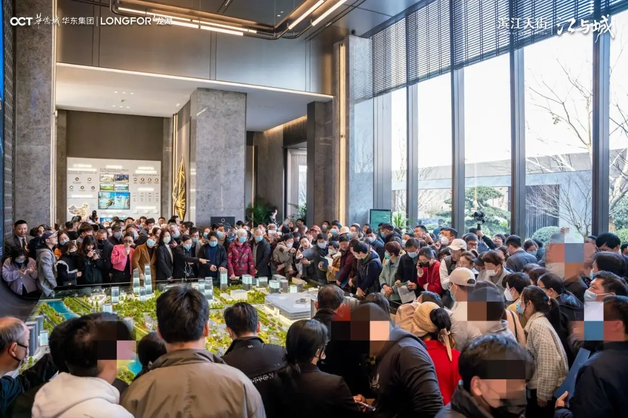 火到封神！单日到访3000+组！甬江科创区这个风口红盘锁定“千人摇”？