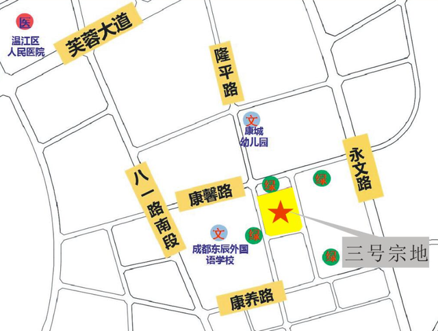 分别来自锦江区林家坝tod片区,成华区崔家店板块,温江区永宁街道,看点