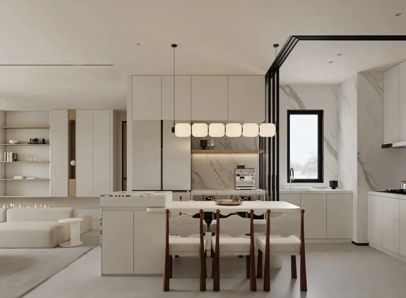 而受到欢迎,并立即吸引女性屋主的目光,是近年非常流行的装修样式之一