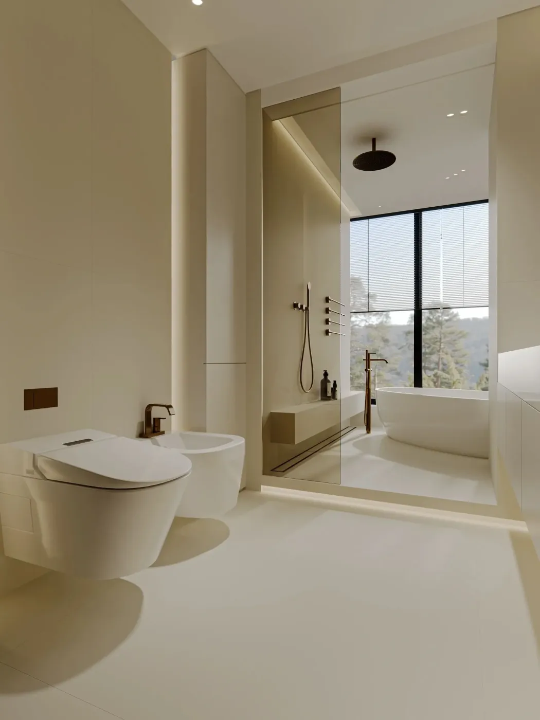 成都装修设计|极简奶油风拯救了我的卫生间_房产资讯_房天下