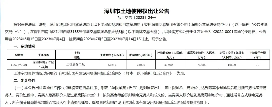 深圳再现不限价+纯商品房宅地！-房产资讯-房天下