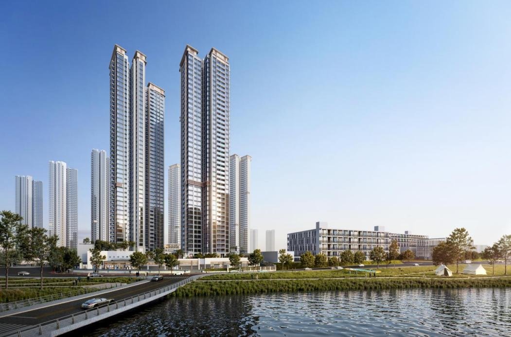 新规样板 亲水好房丨百万方公园大城 即将入市！