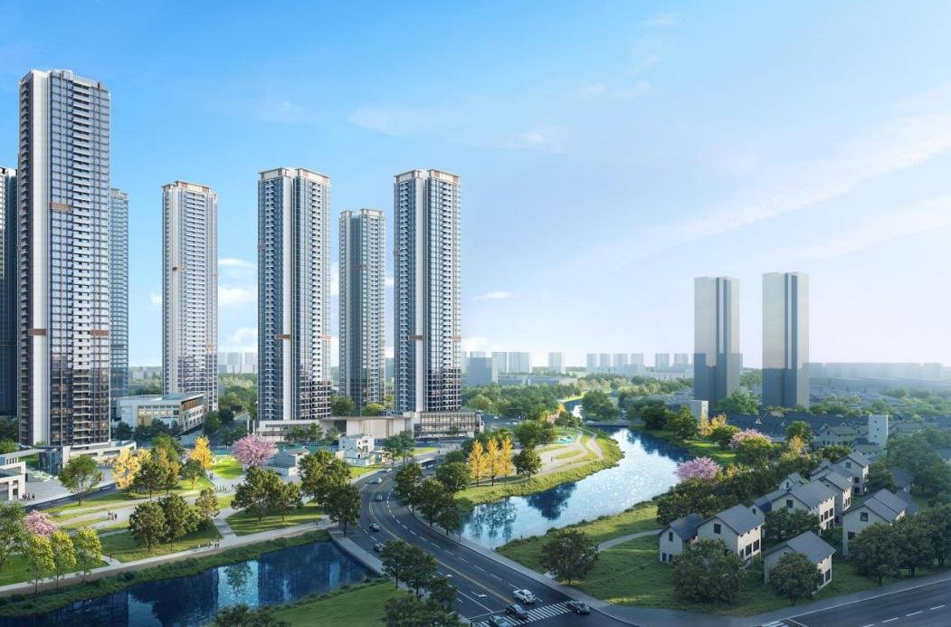 新规样板 亲水好房丨百万方公园大城 即将入市！