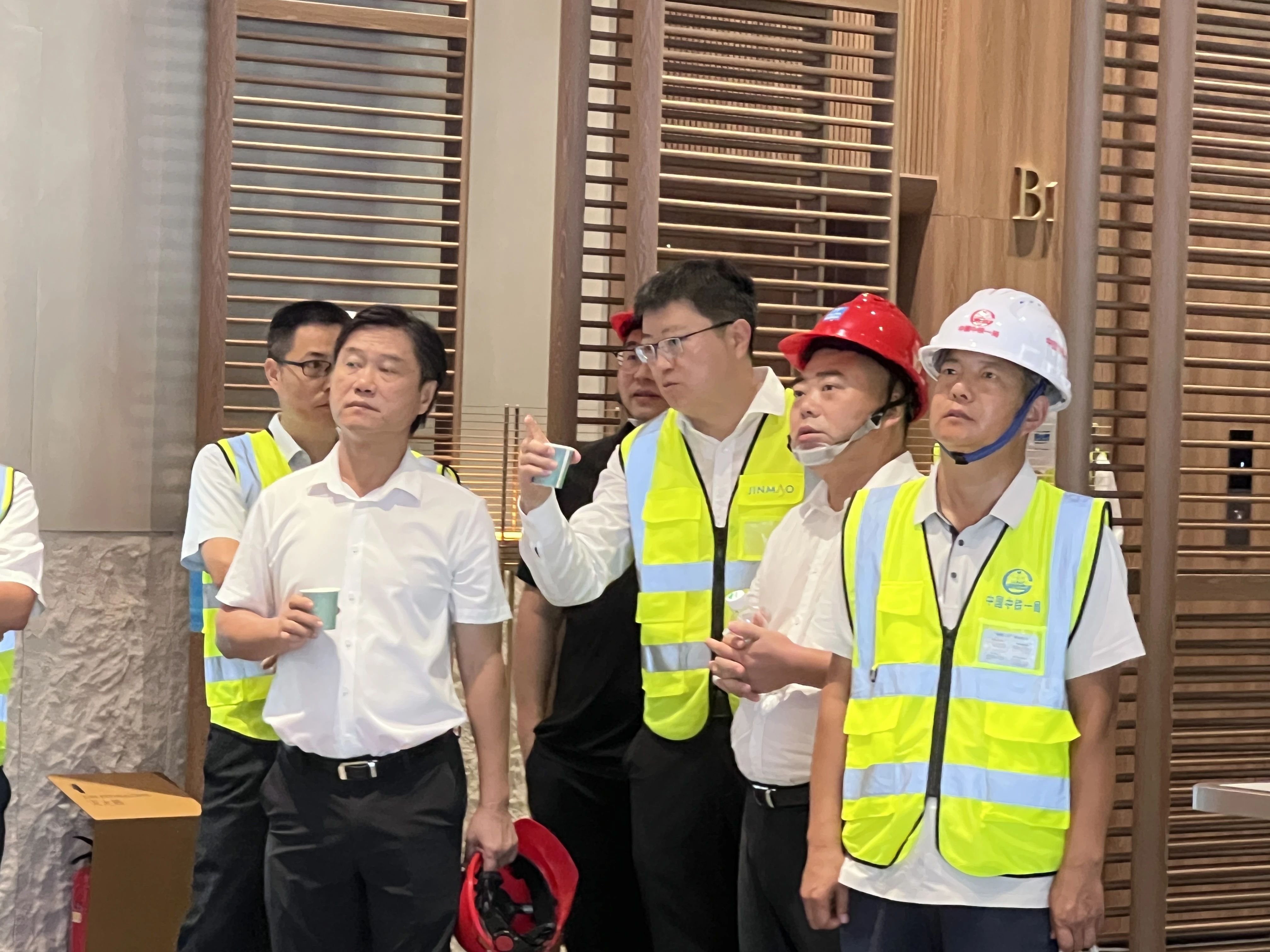 金茂·天鹭满湾项目迎住建系统考察 共筑品质人居新标杆