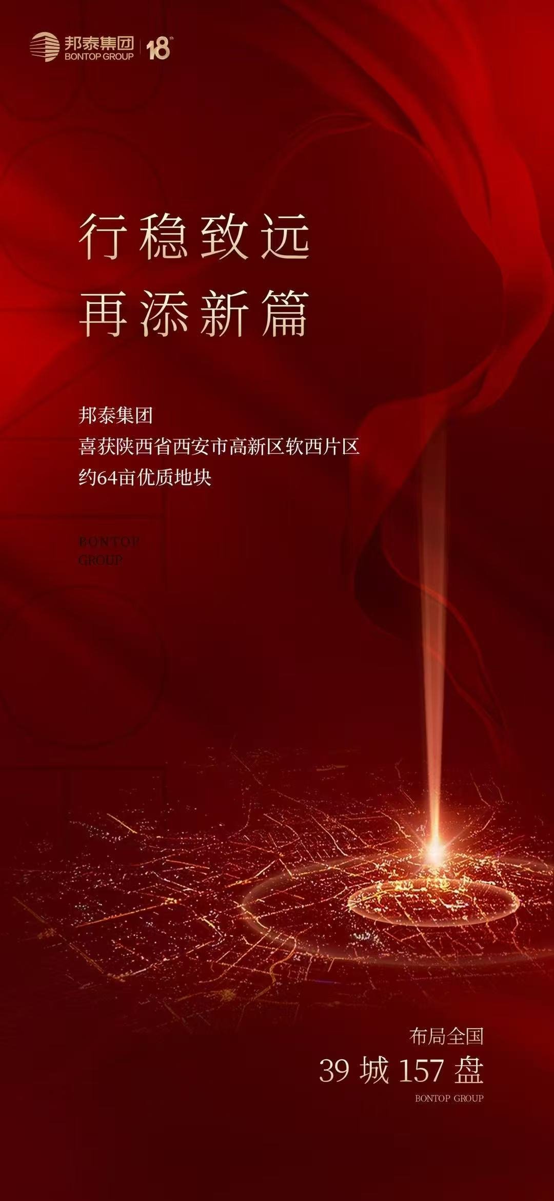 楼面价10282元/㎡！四川邦泰西安落“第五子”！