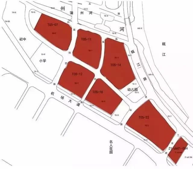 桃花岛t05-07地块位置图滨江商务区桃花岛t05-07地块即将挂牌出让,该