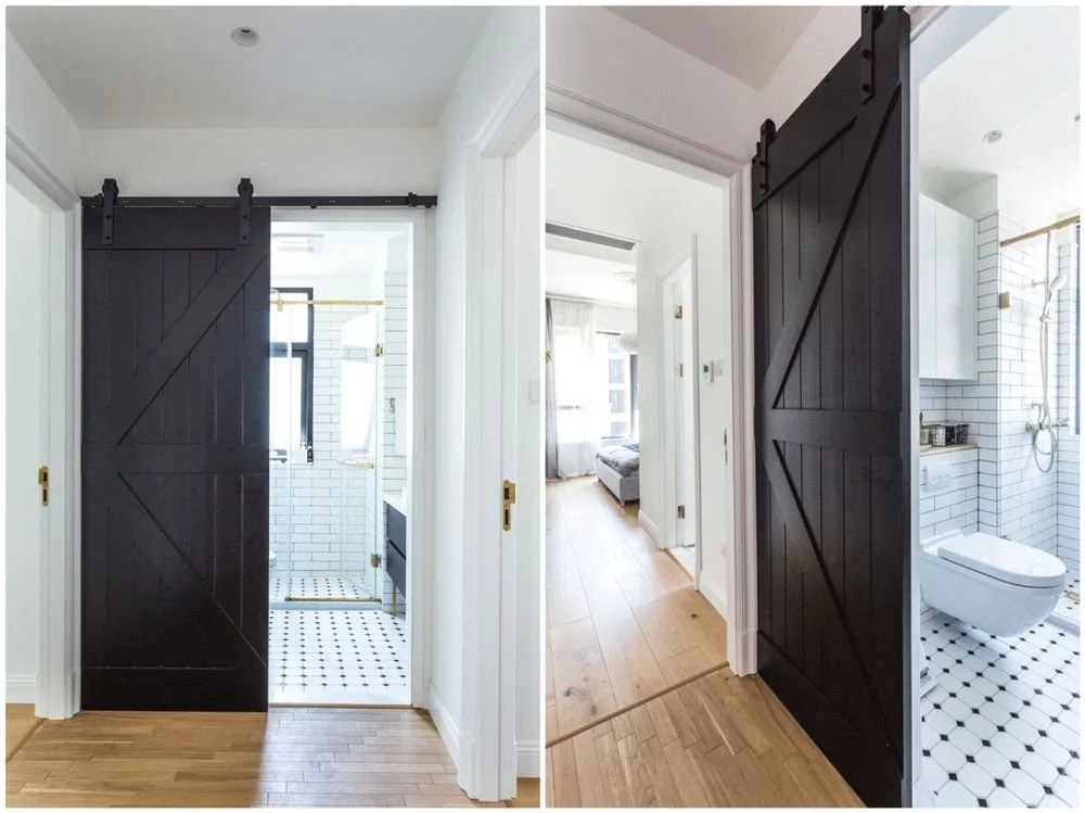 卫生间装谷仓门,可行不?有什么条件?2.22