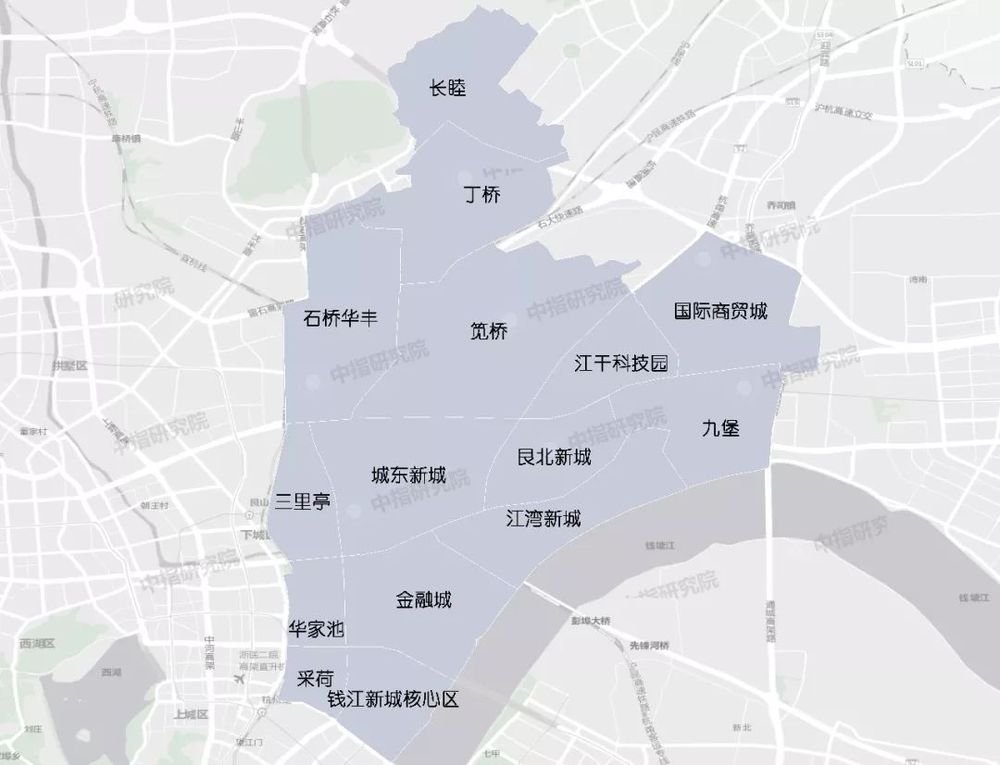 杭州房产地图(二百万在杭州能买多大的房子)