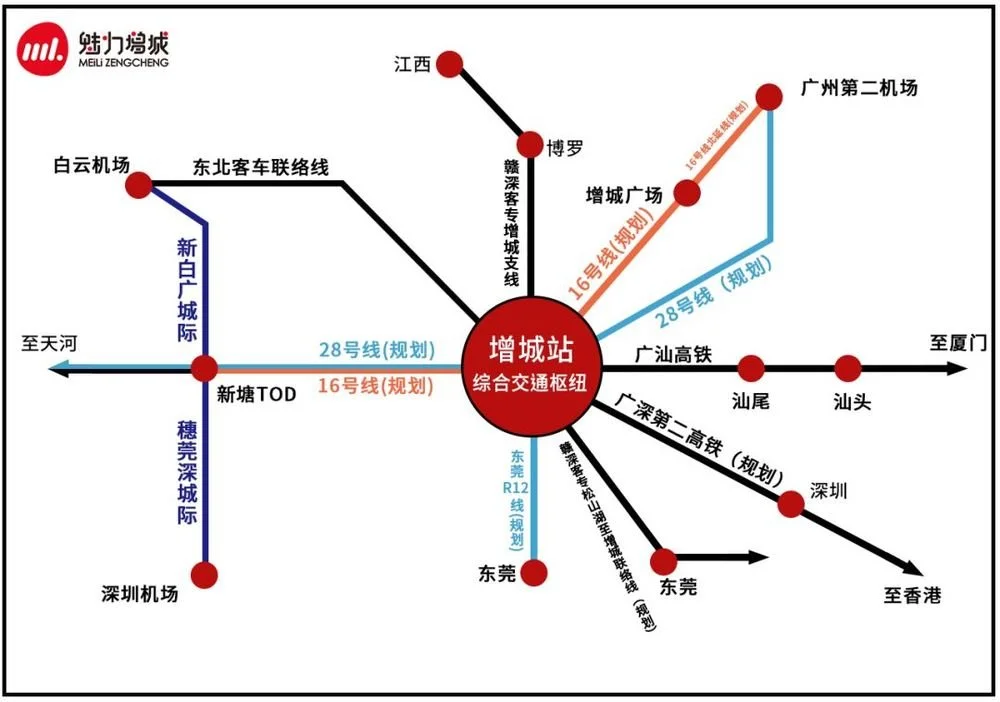 第二機場沒黃仍在增城北部!