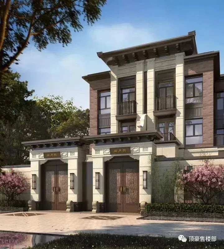 深圳中海云麓公馆依山伴水铸造新中式别墅