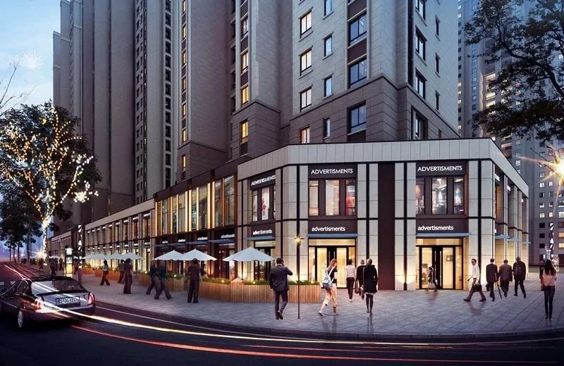 云谷汇全临街商业街区-住宅底商效果图也就是说,当下云谷汇全临街