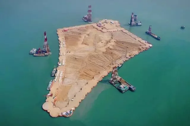 6000人同时作业深中通道全速推进西人工岛已转入隧道主体结构施工