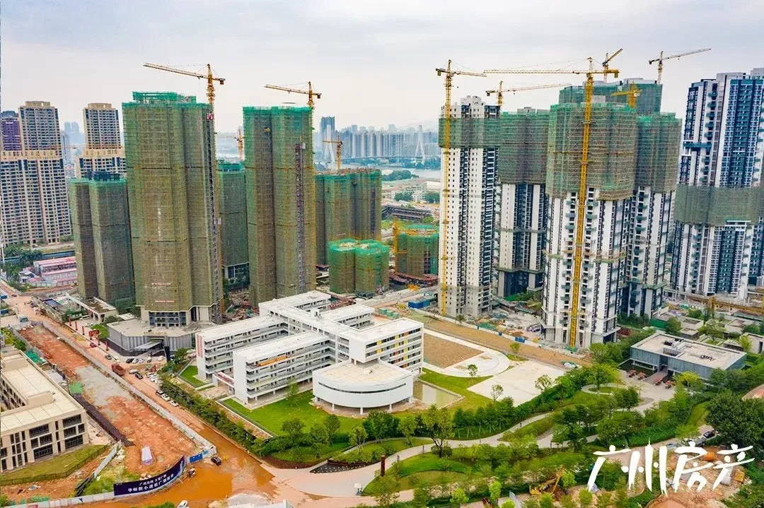 一览无遗广钢新城最新全景航拍