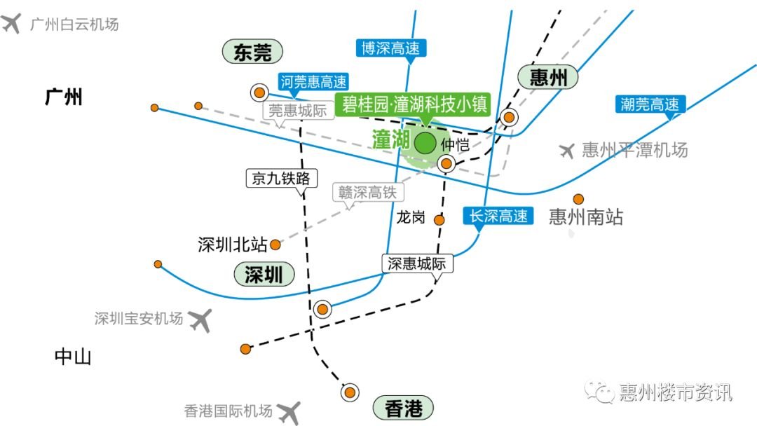 惠州潼湖地图图片