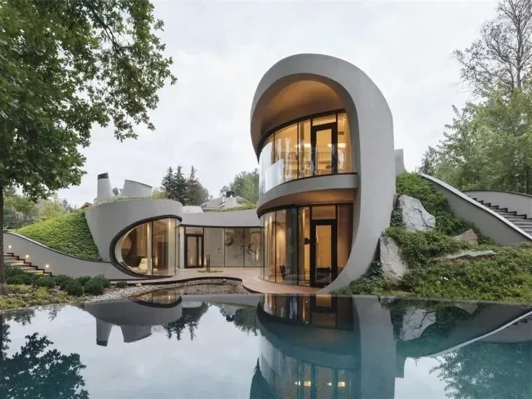 新视野全曲面的房子真是太漂亮了