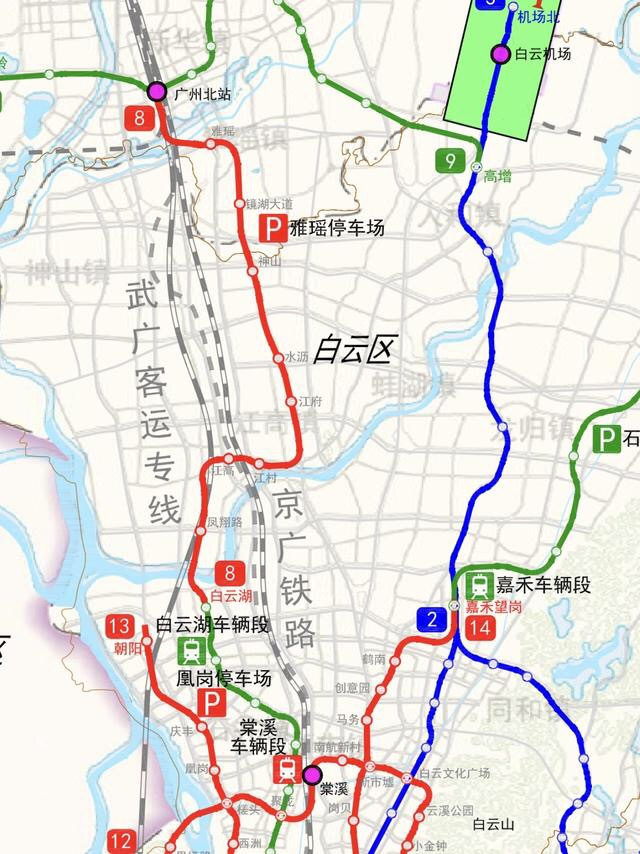 花都区地铁线路图图片