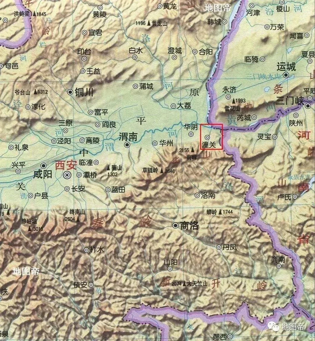 潼关位于陕晋豫三省交界处为何曹操拼死也要拿下它