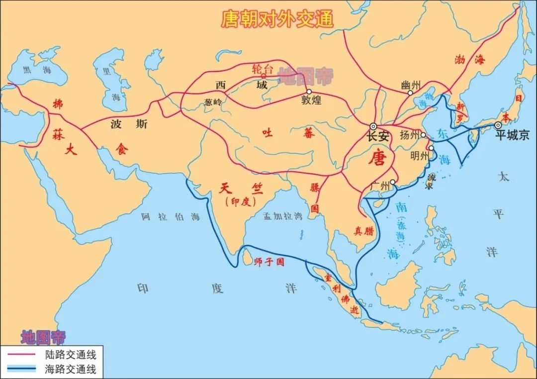 换言之,只要有人守住轮台,就能控制丝绸之路的北线.