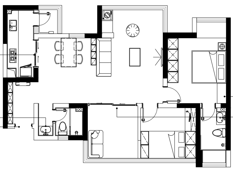三居室的房子一般多少平米？北欧风格装修好不好？