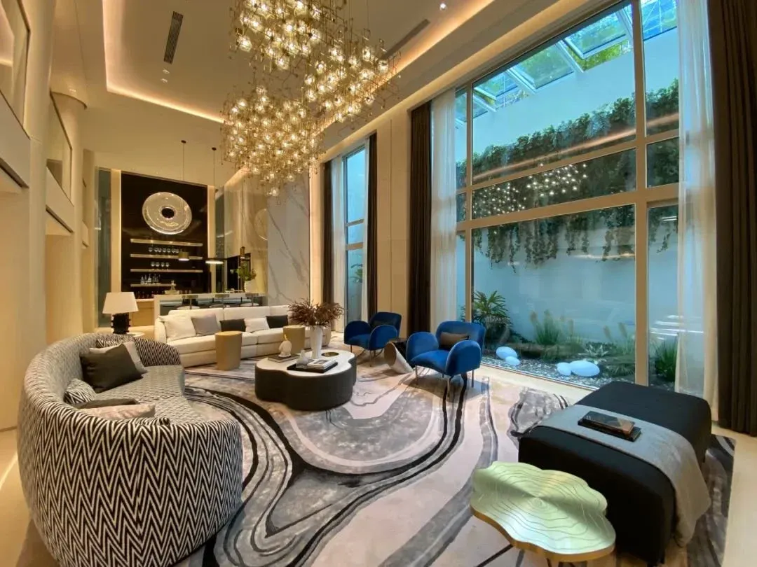 真壕南京这个主卧达到75㎡的豪宅样板间实景图来了