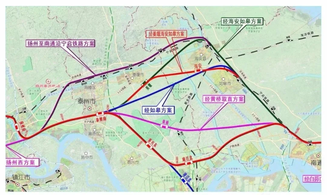 北沿江高鐵一條新線背後的恩怨情仇