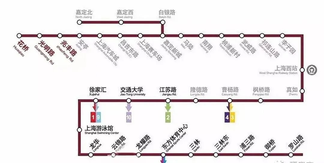 上海轨交11号线站点图图片