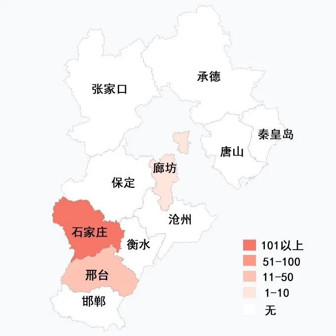 河北省疫情分布图最新图片