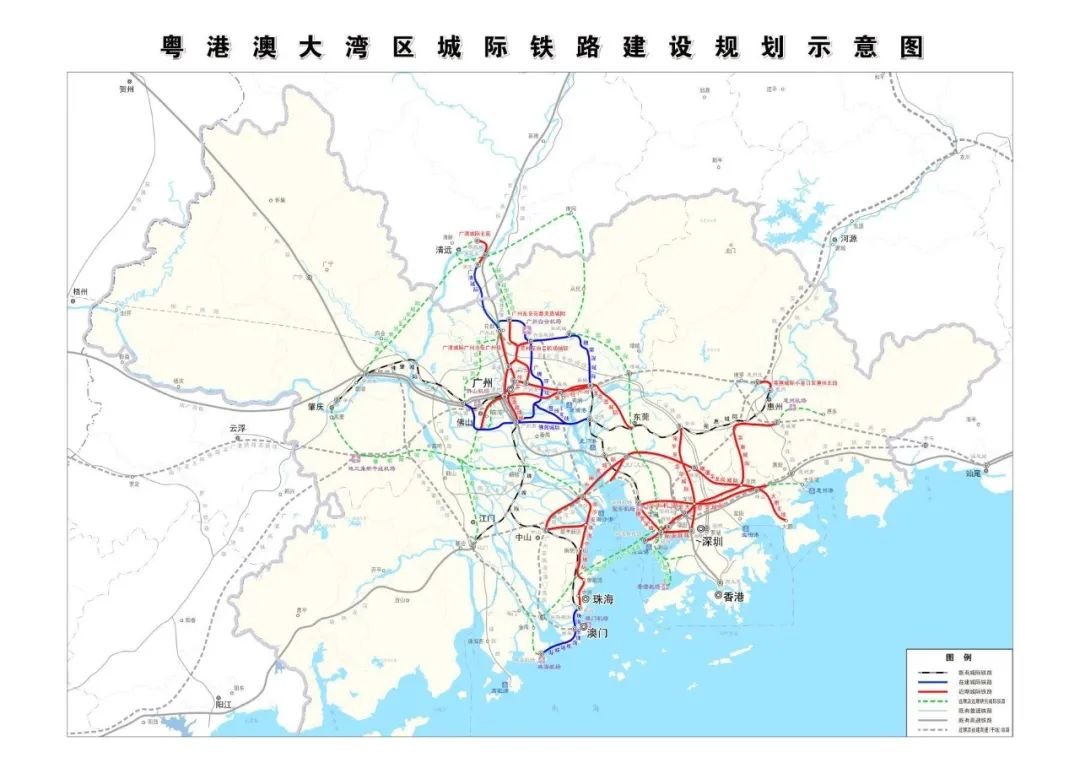 高清4k图超详细从化区轨道交通规划曝光