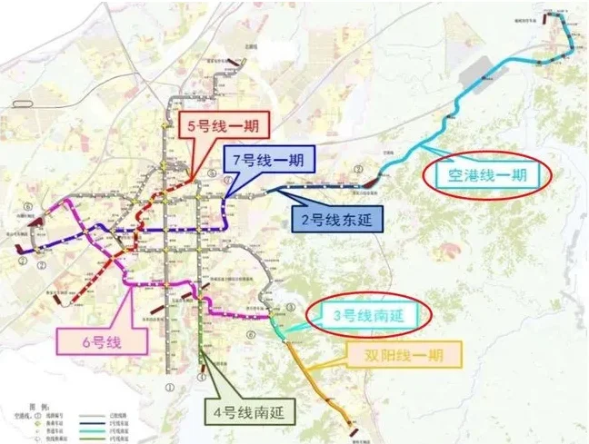 29公里,起於趙家崗東站,止於九臺南站站,沿途共設8站,分別為趙家崗