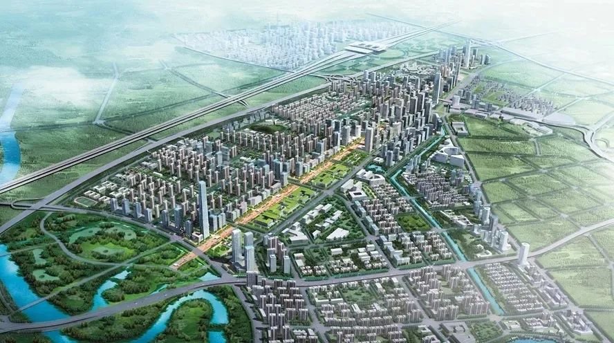 邯山区南部新城规划图图片