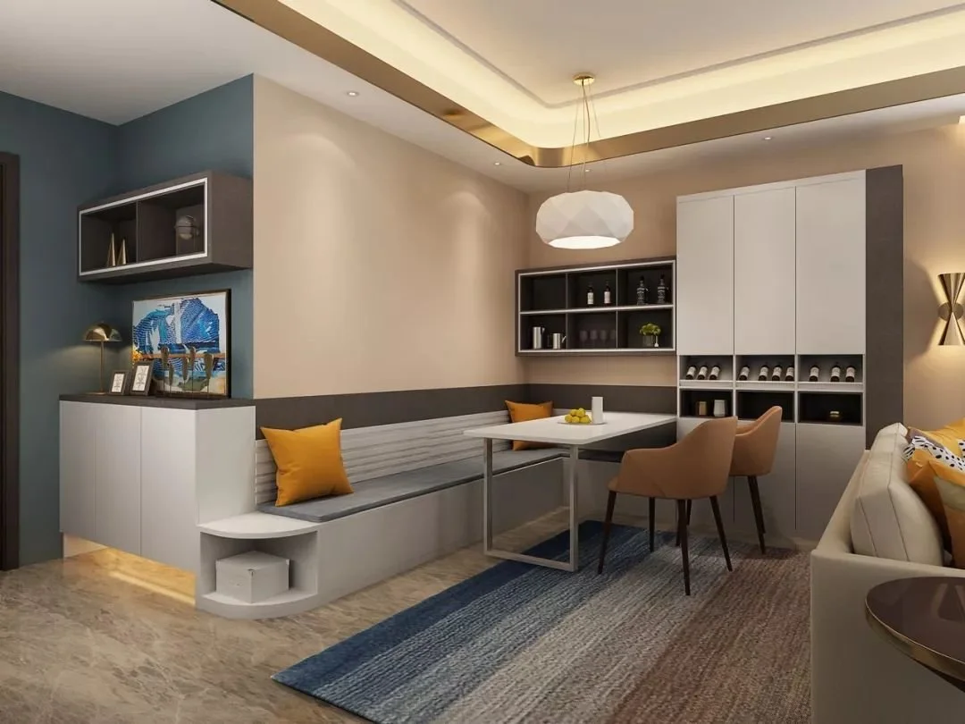 才1㎡的卡座,竟然可以弄的这么好看!