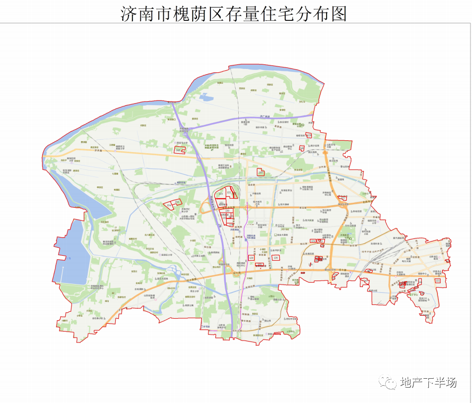 济南市高新区范围图片