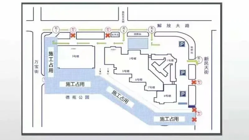吉大一院停车场工程建设地点位于该院住院部南侧,东起长春德苑东侧,西