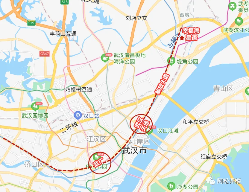 武汉江岸区位置图片