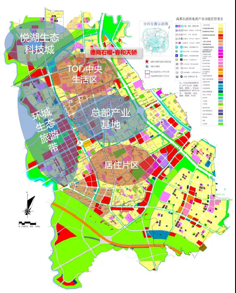 武侯新城详细规划图图片
