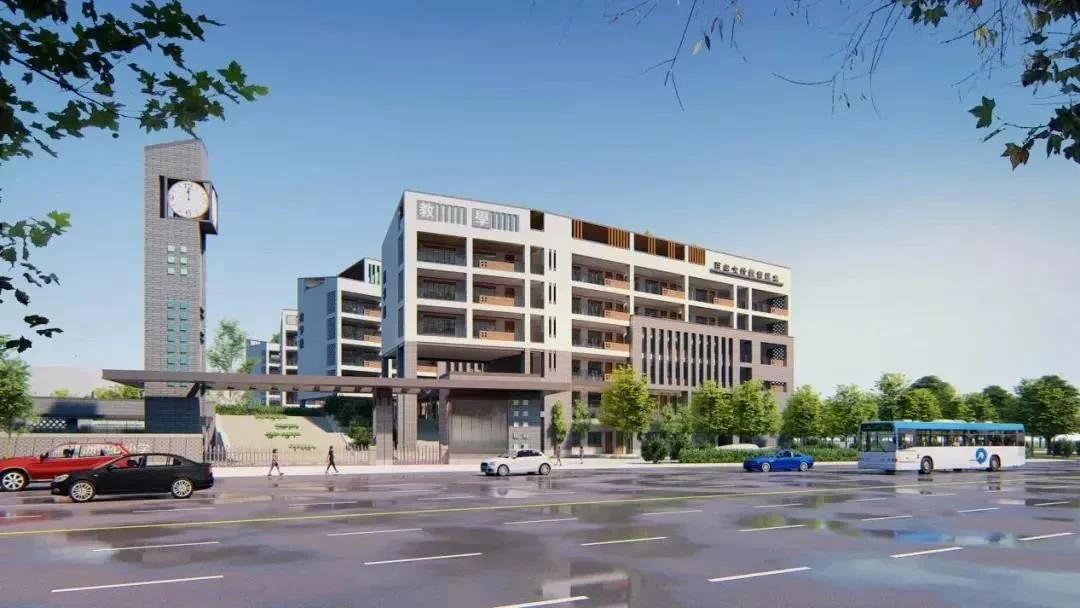 南海又一所学校今年9月开学投用平洲二中启动改建新学校还有