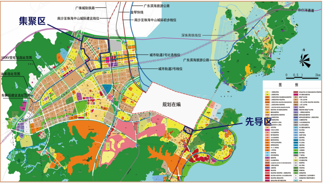 珠海唐家湾高新区规划图片