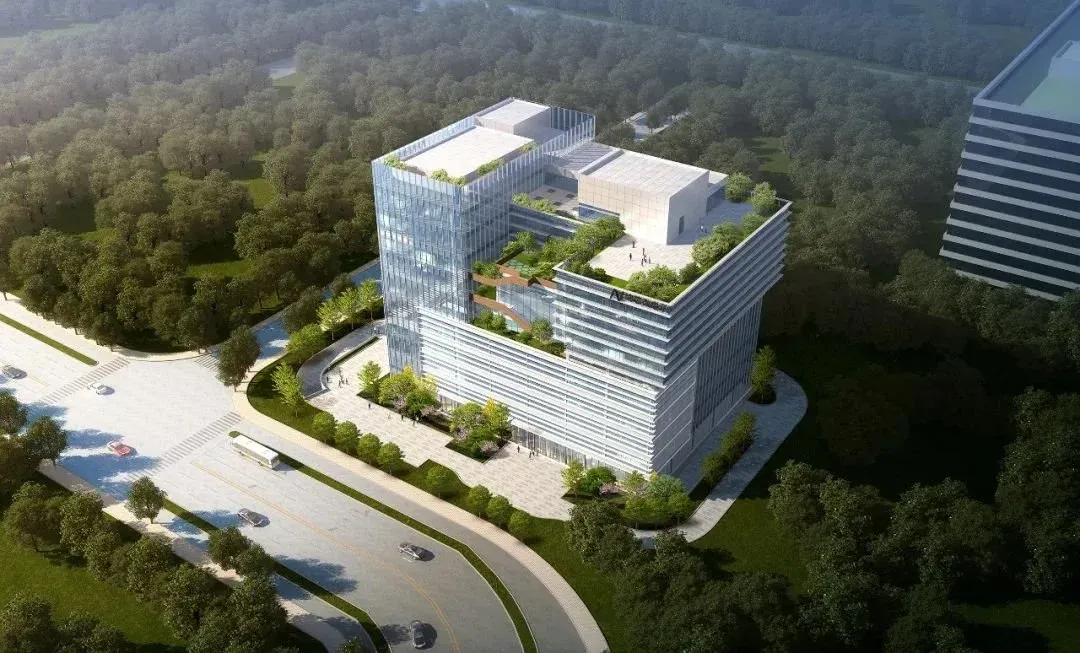 再添一座总部大楼厉害了园区