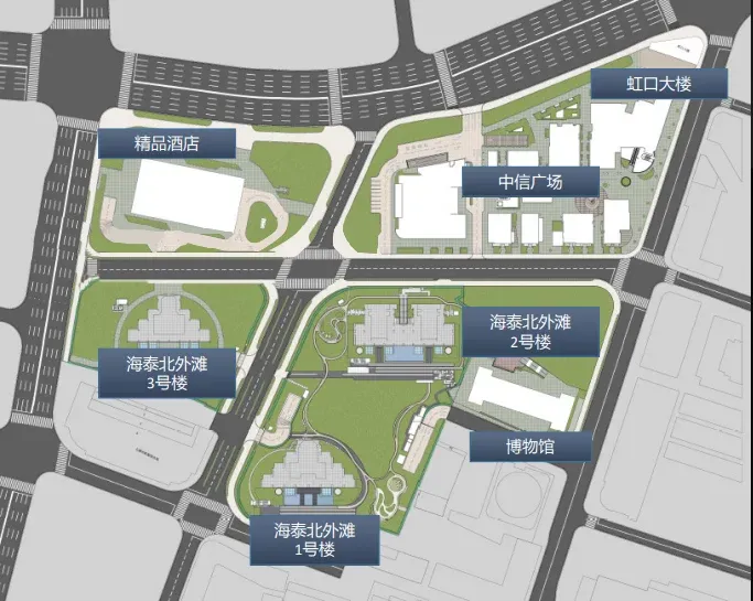 图源网络「海泰北外滩」位于虹口区四川北路塘沽路,距离外滩源仅有600