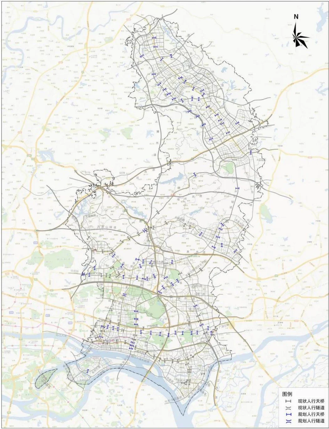 積極推進廣州地鐵5號線東延段(文衝-黃埔客運港),地鐵7號線二期(大學