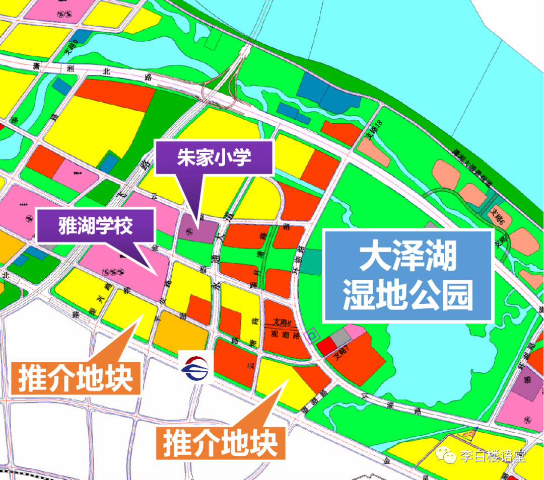 望城区大泽湖规划图图片